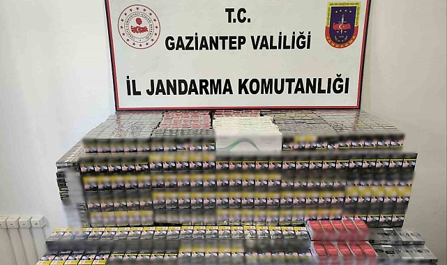 Gaziantep&#039;te Kaçak Tütün ve Sigara Operasyonu: 38 Gözaltı