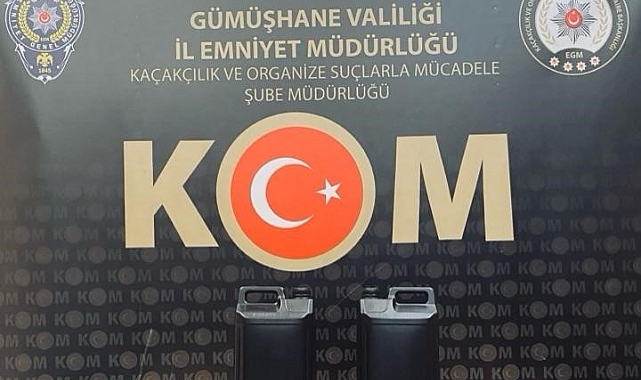 Gümüşhane&#039;de Sahte Alkol Operasyonu: 10 Litre Etil Alkol Ele Geçirildi