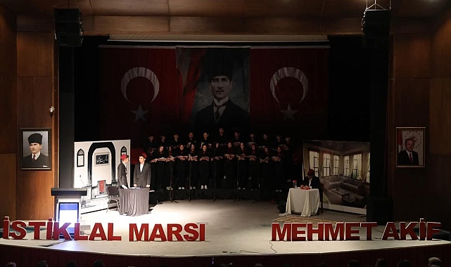 Iğdır&#039;da İstiklal Marşı&#039;nın Kabulünün 104. Yıl Dönümü Coşkuyla Kutlandı