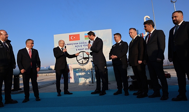 Iğdır&#039;dan Nahçıvan&#039;a Doğal Gaz Akışı Resmen Başladı