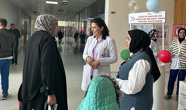 Iğdır Devlet Hastanesi&#039;nde Dünya Böbrek Günü Etkinliği