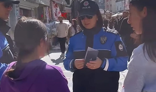 Iğdır Emniyeti&#039;nden Kadınlara KADES Bilgilendirmesi