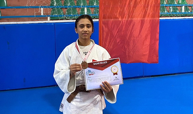 Iğdırlı Judocu Meryem Yıldız, Türkiye 3.&#039;sü Oldu!