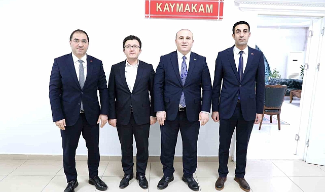 KYK Yetkililerinden Patnos Kaymakamı&#039;na Ziyaret