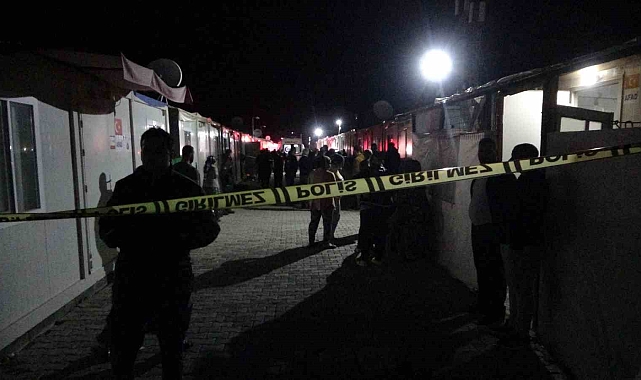 Malatya&#039;da Konteyner Kentte Silahlı Kavga: 1 Ölü