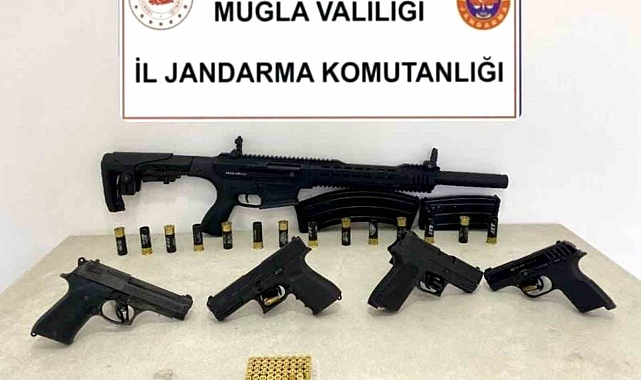 Muğla&#039;da Kaçak Silah Operasyonu: Bir Tutuklama