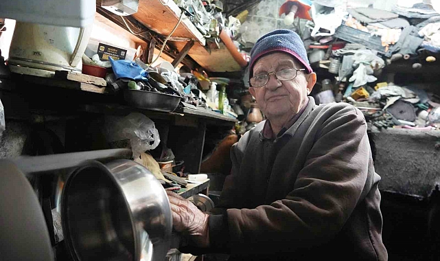 Samsun&#039;da 80 Yaşındaki Usta, 40 Yıllık Mesleğini Yaşatmaya Çalışıyor