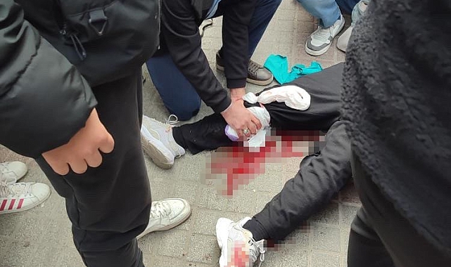 Sokak Ortasında Silahlı Saldırı: Broşür Dağıtan Genç Yaralandı