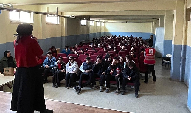 Türk Kızılay Iğdır Şubesi ve Iğdır Sağlık İl Müdürlüğü&#039;nden Dijital Bağımlılık Eğitimi