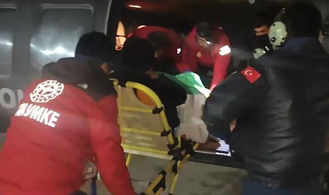 Van&#039;da Hayat Kurtaran Uçuş: Doğum Yapmak Üzere Olan Anneye Helikopterle Acil Müdahale