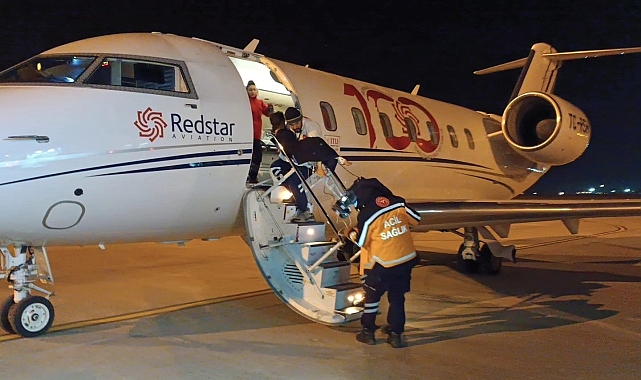 Van&#039;dan İstanbul&#039;a Umut Yolculuğu: İki Kalp Hastası Çocuk Uçak Ambulansla Sevk Edildi
