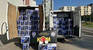 Adana'da Milyonluk Kaçak Makaron Operasyonu: 2 Tutuklama