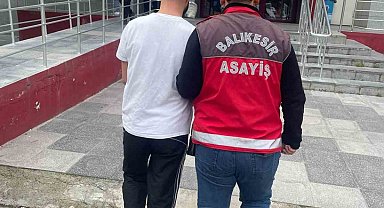 Balıkesir'de 19 Yıl Hapis Cezalı Hırsız Kaçamadı