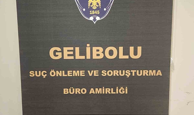 Çanakkale Gelibolu&#039;da Uyuşturucu Operasyonu: Çok Sayıda Fişekle Yakalandı