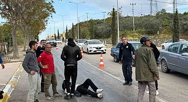 Erdek'te Traktörden Dökülen Yağ Kazaya Neden Oldu: 2 Yaralı