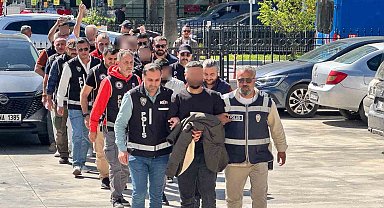 Gazipaşa'da Suç Örgütü Operasyonu: 7 Şüpheli Adliyede