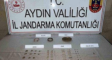 Germencik'te Tarihi Eser Operasyonu: Besihane ve Seradan Milyonluk Vurgun