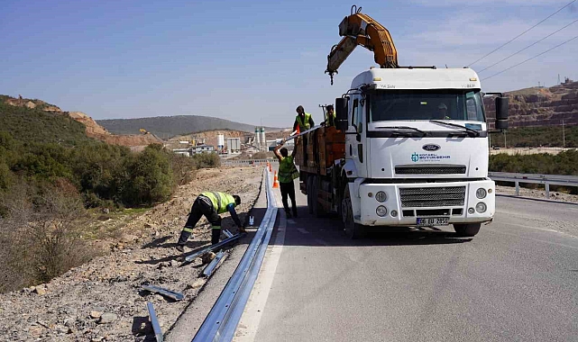 Hereke-Çerkeşli yoluna 3 kilometrelik otokorkuluk