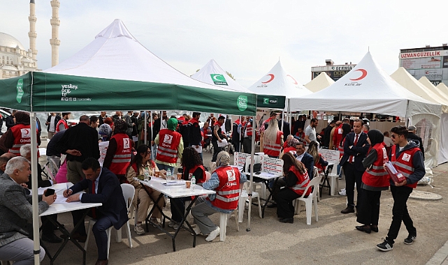 Iğdır&#039;da Rekor Hedefli Kan Bağışı Kampanyasına Yoğun İlgi