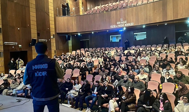 Iğdır’daki eğitim kurumlarında uyuşturucu ile mücadele eğitimi