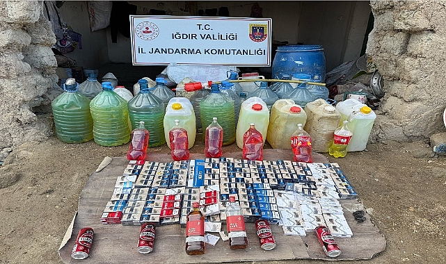 Iğdır Jandarması&#039;ndan Kaçakçılık Operasyonu
