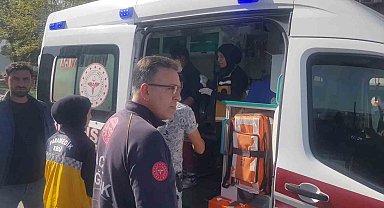 Karabük'te Taşlı Dubalı Bıçaklı Kavga Kamerada: 1 Yaralı, 1 Gözaltı