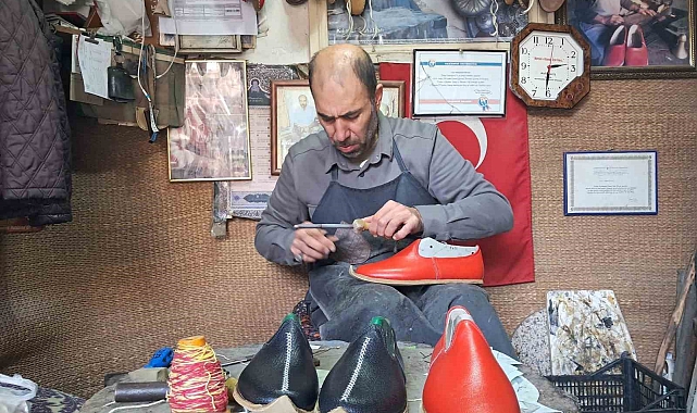 Kilis&#039;te Yüz Yıllık Yemeni Geleneği Ahmet Usta&#039;nın Eliyle Yaşıyor