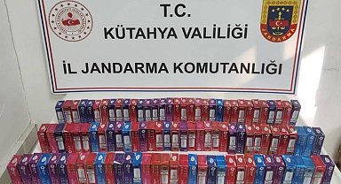 Kütahya Jandarmasından Kaçakçılık Operasyonu: 101 Elektronik Sigara Ele Geçirildi