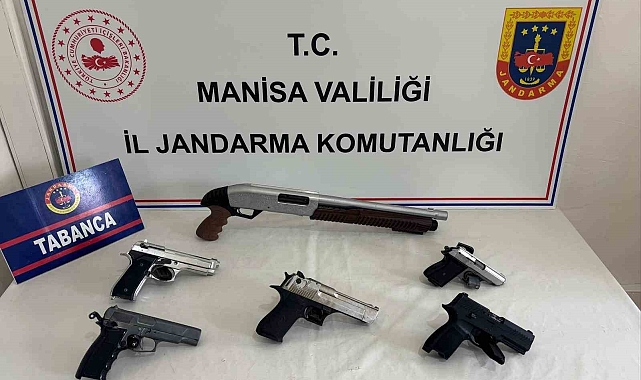 Manisa&#039;da Ruhsatsız Silah Operasyonu: 1 Tutuklama