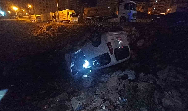 Mardin&#039;de Kamyonet Kazası: 1 Yaralı