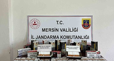 Mersin'de Kaçak Sigara Operasyonu: Bir Şüpheli Yakalandı
