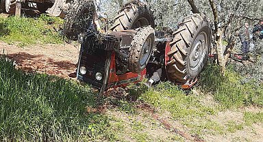 Osmaneli'de traktör kazası: 1 ölü