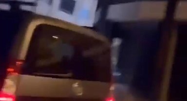 Osmangazi'de Kadın Kendisini Takip Eden Sürücüyü Kameraya Aldı: "Seni Polise Veririm!"