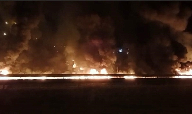 Osmaniye&#039;de Korkunç Kaza: Tır ve Tanker Çarpıştı, Tanker Alev Aldı