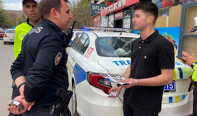 Plaka yok, kask yok: 16 bin 705 lira ceza var