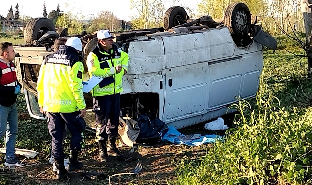 Samsun Bafra&#039;da Minibüs Kazası: 1 Ölü, 2 Yaralı