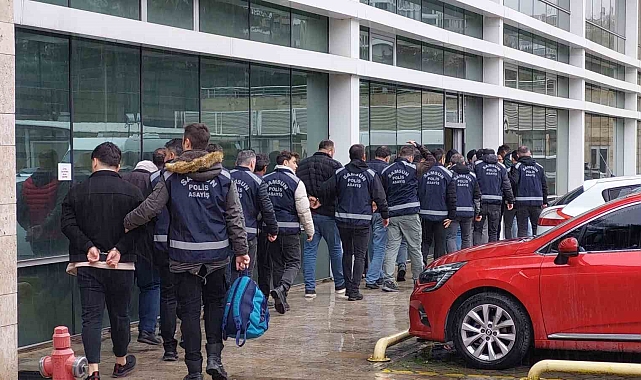 Samsun Merkezli &#039;Change&#039; Operasyonunda 9 Tutuklama