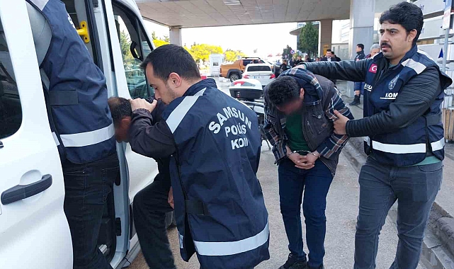 Samsun&#039;da Ruhsatsız Silah Ticareti Operasyonu: 3 Şüpheli Adliyede