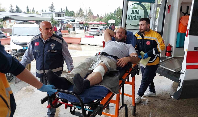 Samsun&#039;da Silahlı Kavga: Amca Bacağından Vuruldu, Saldırgan Yakalandı