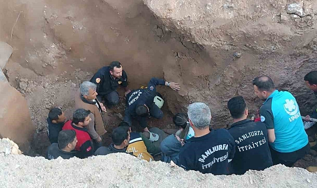 Şanlıurfa Ceylanpınar&#039;da Kanalizasyon Göçüğü: 4 İşçi Kurtarıldı, 3&#039;ünün Durumu Ağır
