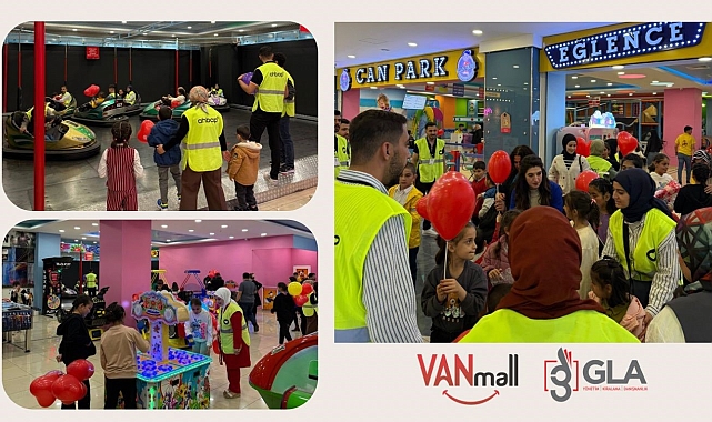 Vanmall AVM&#039;den Sevgi Evleri Çocuklarına Bayram Sürprizi
