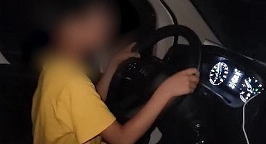 10 yaşındaki çocuğuna araç kullandırdı, 21 bin TL cezayı yedi