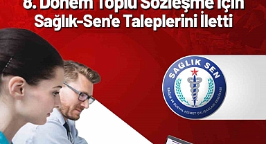 18 bin 45 sağlık ve sosyal hizmet profesyoneli toplu sözleşme için Sağlık-Sen'e taleplerini iletti