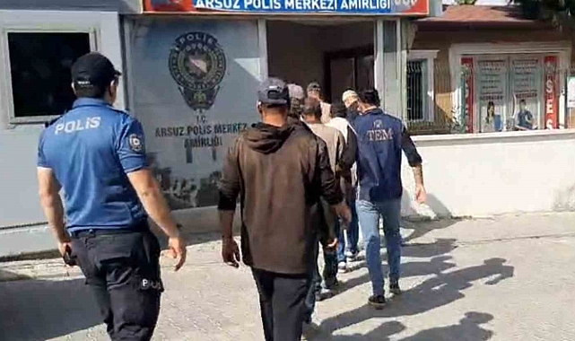 Arsuz&#039;da Yabancı Uyruklu Kaçak ve Vize İhlali Yapanlar Yakalandı