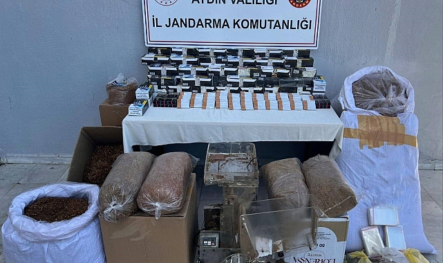 Aydın&#039;da Sahte Tütün Operasyonu: 210 Kilo Tütün Ele Geçirildi