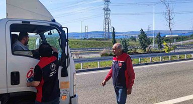 Çanakkale Köprüsü'nde Kurbanlık Hayvan Denetimi Sürüyor