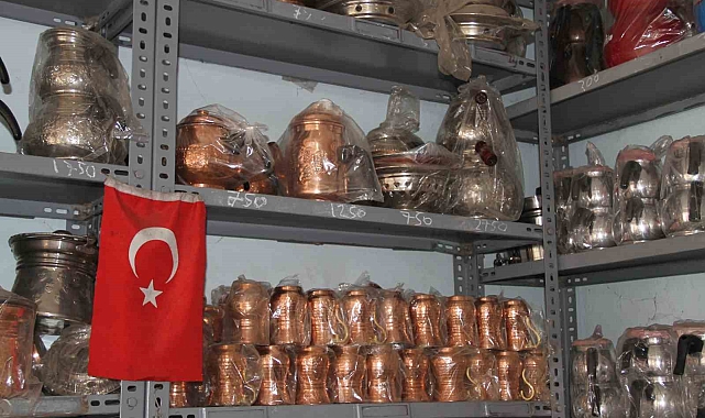 Çankırı'da Baba Mirası Bakırcılık Sanatı Yaşıyor