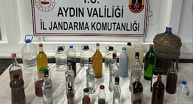 Çine'de Sahte Alkol Operasyonu: 102 Litre Sahte İçki Ele Geçirildi