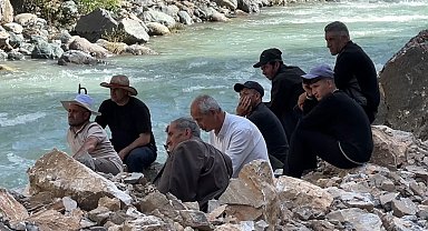 Derede kaybolan İbrahim'i arama çalışmaları Irak sınırına dayandı
