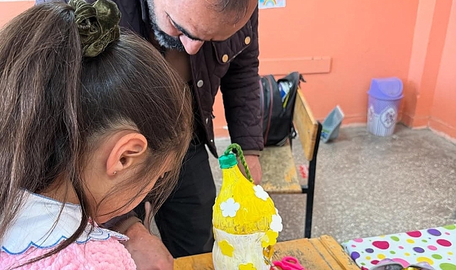 Diyadin&#039;de Öğrenciler ve Ailelerden Doğa İçin Anlamlı Etkinlik